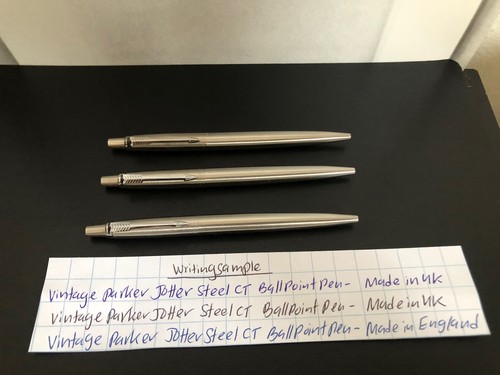 Vintage parker jotter steel - jotter,