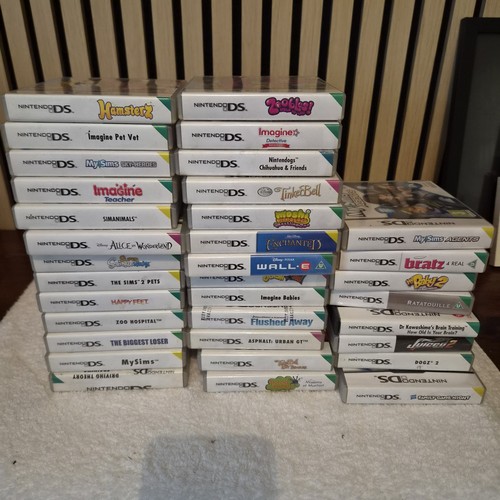 Nintendo games job lot x36 - ds,