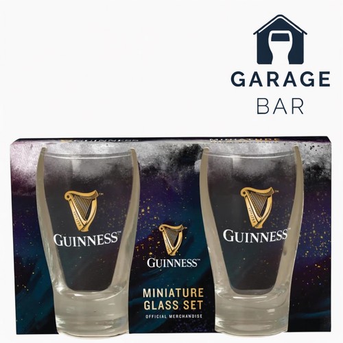 Guinness miniature glass 2pk - guinness,