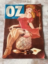 1971 Angry Oz Magazine Flip Cover Counter Culture #37 Scarce Yoko Ono Zappa Ads