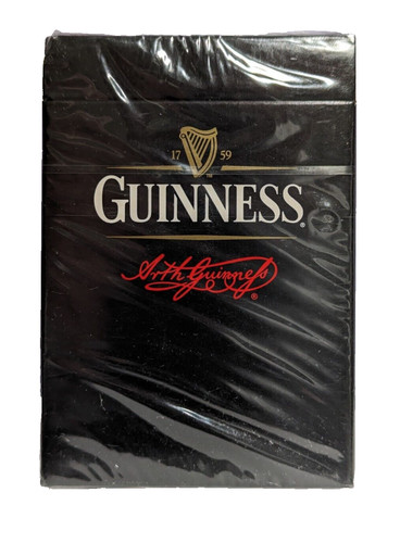 Guinness playing cards - cards, new