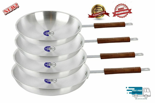 Aluminium frying pan with - pan,