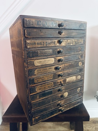 Victorian watchmakers drawers - victorian,