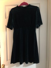 Green Velvet Dress