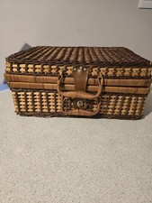 4 Person Wicker Picnic Hamper