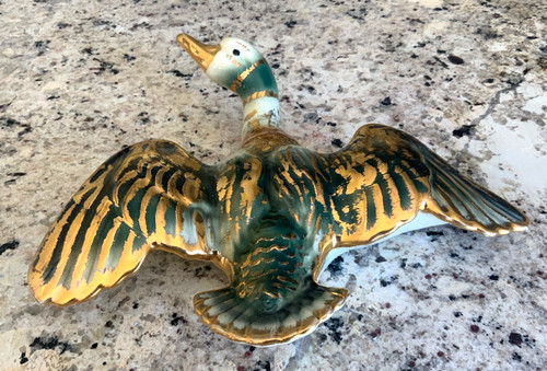 Mccoy gold trim flying mallard - trim,
