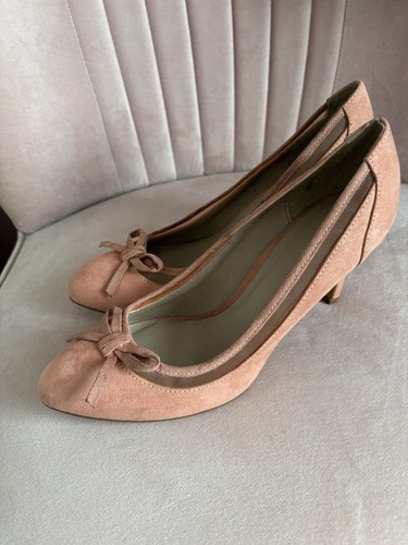 Monsoon dusky pink heels shoes - dusky,