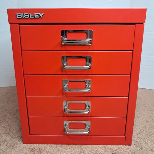 Bisley drawer cabinet red - cabinet,