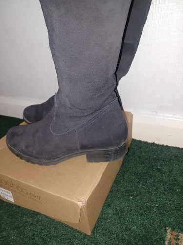 Womens suede shun boots size - suede,