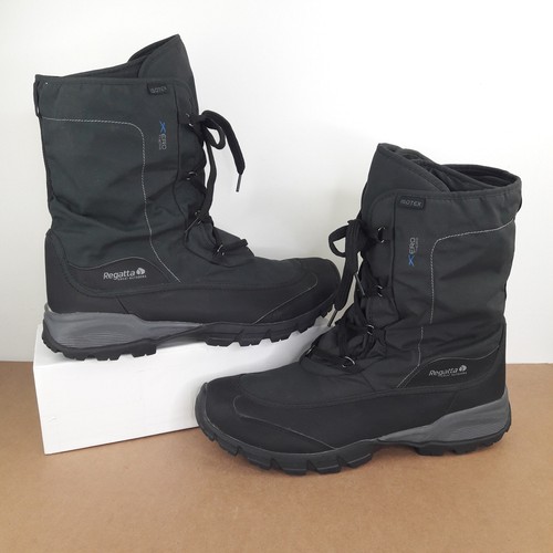 Regatta mens snow boots 12 - snow,