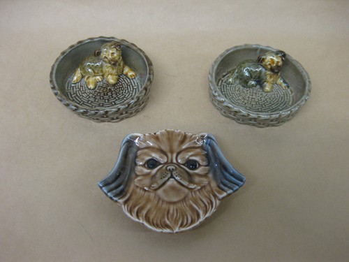 Vintage wade trinket dishes - wade,