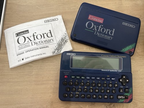 Seiko er6000 oxford dictionary - seiko,