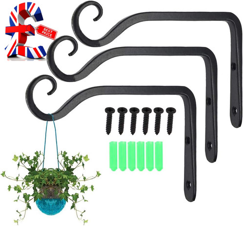 3pcs hanging basket bracket - hanging,