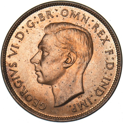 1937 penny george vi - george,