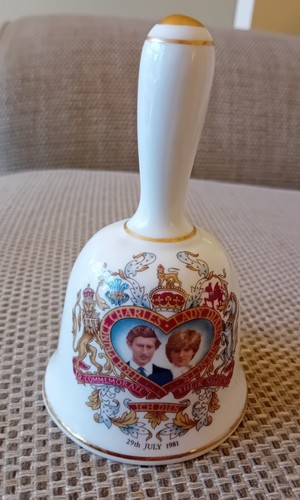 Commerative bone china bell - commerative,