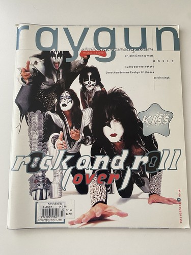 Kiss raygun magazine with - raygun,