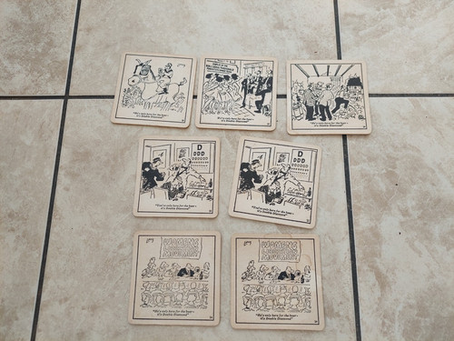 Old classic beer mats - 5,