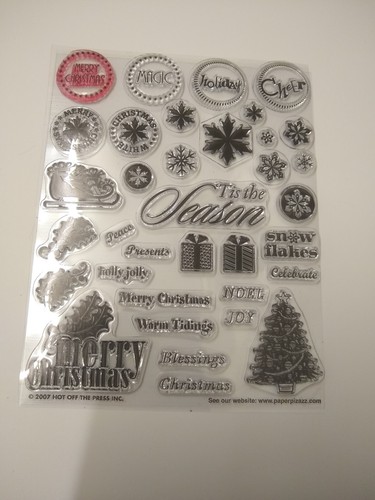 Christmas clear stamps - stamps, images