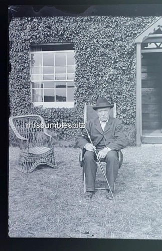 Glass negative c1910s - c1910s, old