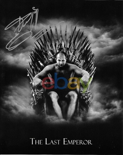 Fedor emelianenko signed 8x10 - fedor,