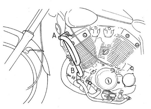 Yamaha 535 virago engine - 535,