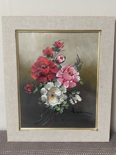Vintage original oil painting - vintage,