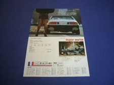 Bertone X1/9 Advertisement