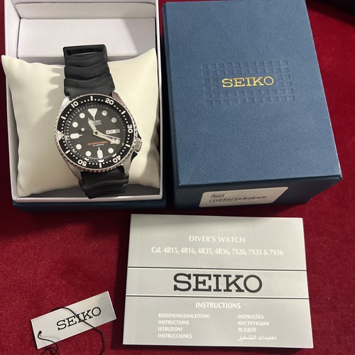 Seiko men black watch - seiko, men's