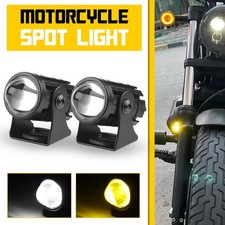 2x Motorcycle LED Headlight