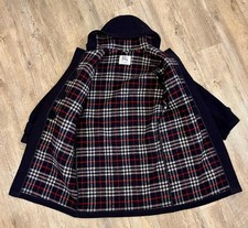 Vintage Burberry's Navy Wool