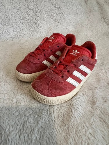 Adidas gazelle kids red - adidas, uk