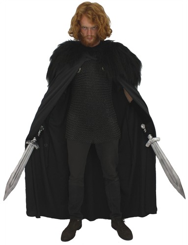 Adults length cloak faux - adults, 60"