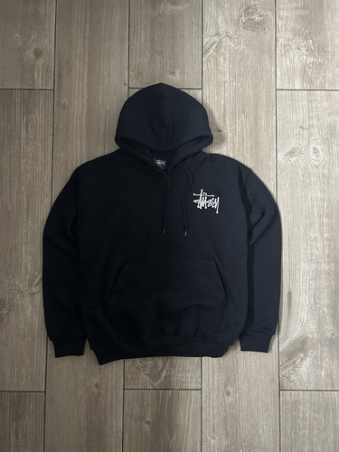 Stussy streetwear hoodie - stussy, black