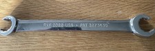 Snap On Tools Imperial Flare Nut Spanner RXF2022 5/8" 3/4" Made In Canada