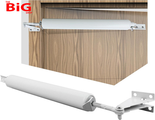 Door closer white standard - door, closer,white,standard