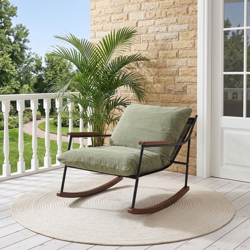 Metal frame rocking chair - metal, with