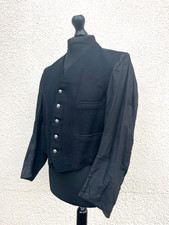 Vintage 1950's British Railways Uniform Signalman Sleeved Waistcoat-40" Chest