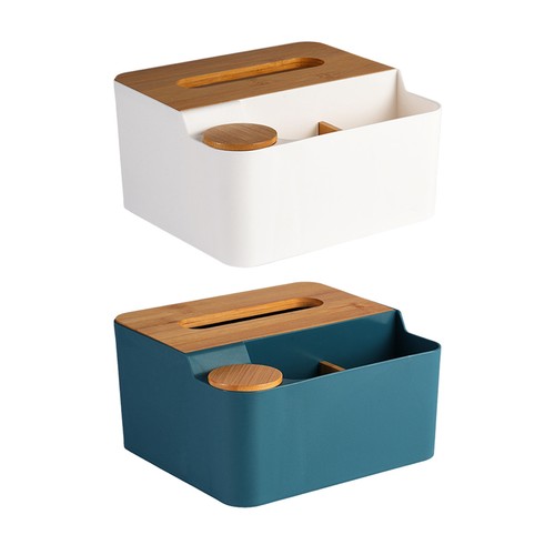 Tissue box cover wooden lid - tissue,