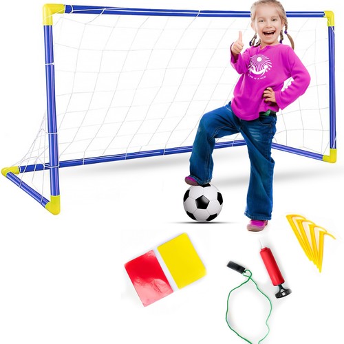 Kids football goal post - kids, indoor