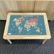 Kids World Map Table Top