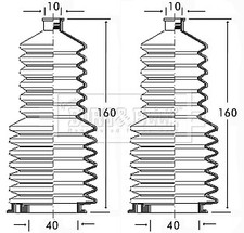 BORG & BECK Front Steering