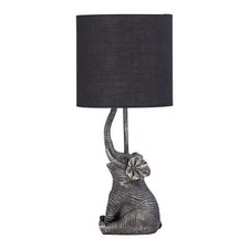 Black Elephant Table Lamp