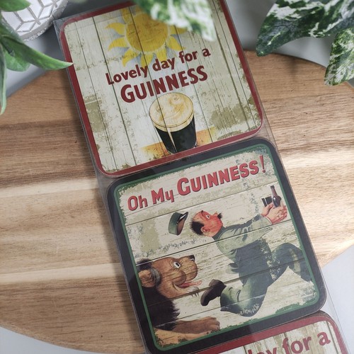 Guinness set coasters - -,