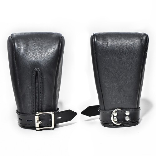Bdsm leather black fist - bdsm,