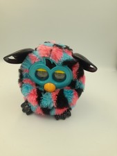 Hasbro Furby Boom Blue Pink Black Triangles Interactive Toy 2013