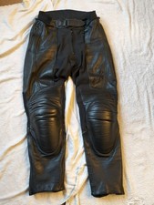 RST Femme Collection ladies leather motorcycle trousers Small size 10 30" Waist 