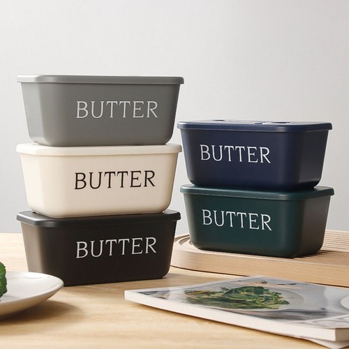 Butter dish plastic - butter,