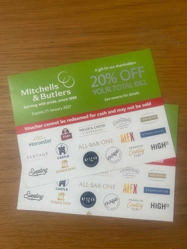Off total bill mitchells - total,