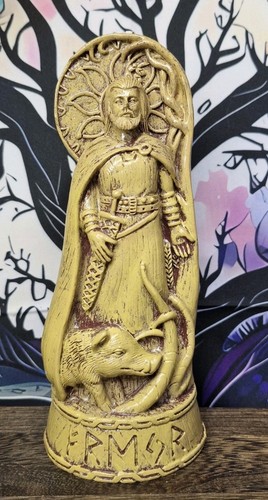Freyr norse god - norse, statue