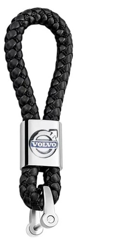 Volvo chrome metal leather - metal,